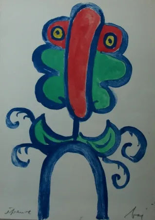 Lithograph Baj - Les incongruités