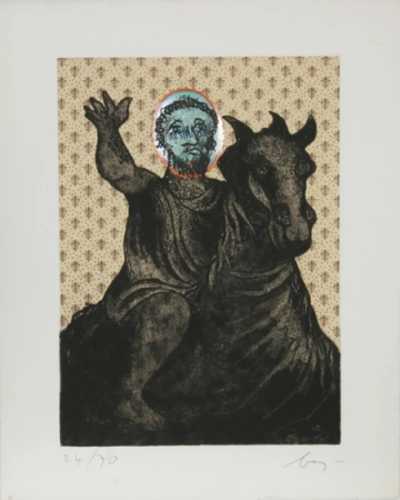 Aquatint Baj - Marcus Annius Verus Aurelius Antoninus