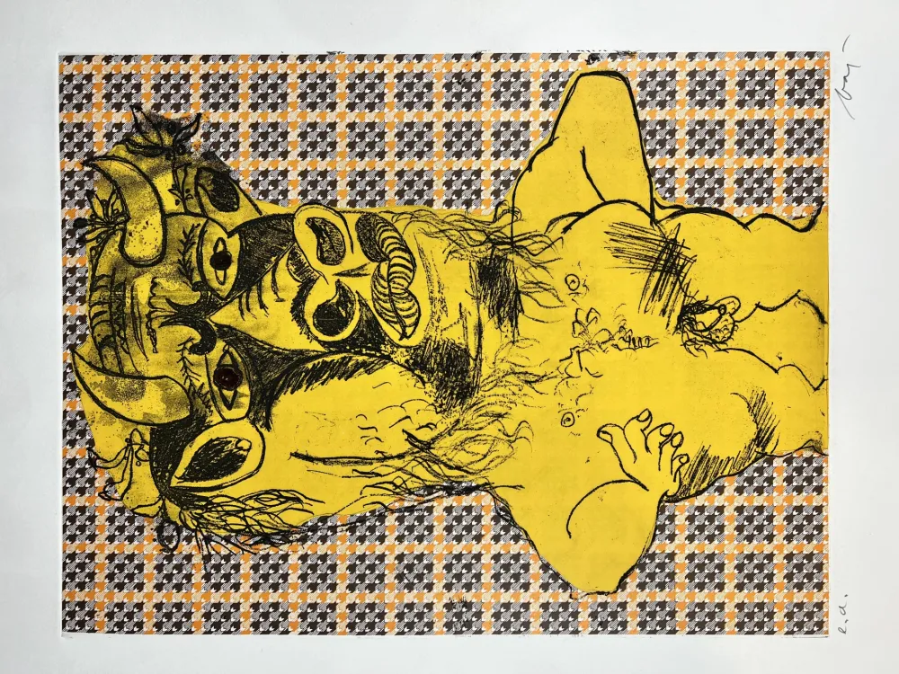 Engraving Baj - Minotaure