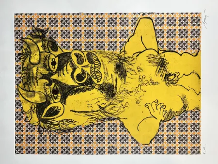 Engraving Baj - Minotaure