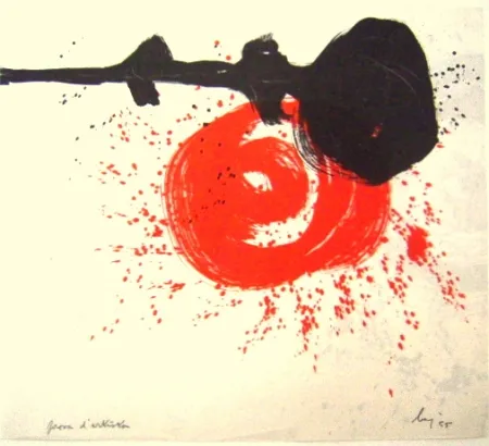 Lithograph Baj - No title