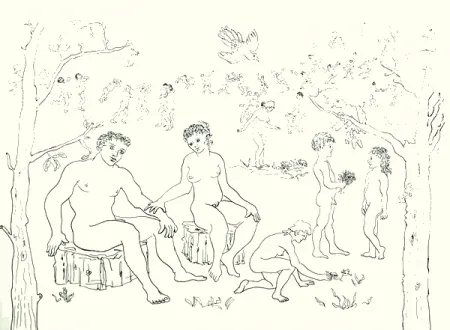 Etching Baj - Paradiso perduto: il nuovo mondo