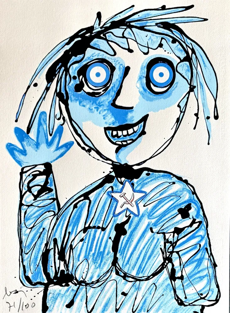 Screenprint Baj - Personaggio