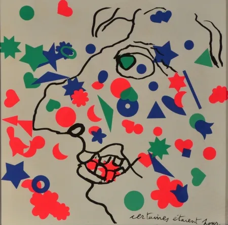 Lithograph Baj - Pour ou contre