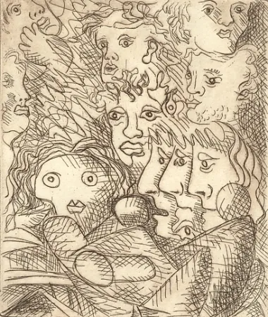 Etching Baj - Senza titolo