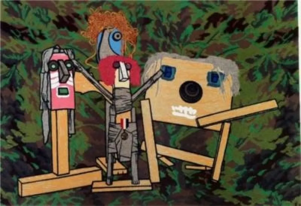 Screenprint Baj - Senza titolo