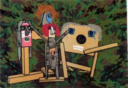 Screenprint Baj - Senza titolo