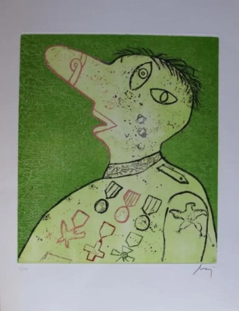 Engraving Baj - Suwarow Rymnisky durante la campagna di Russia