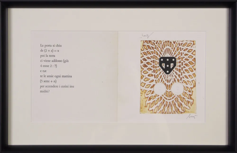 Engraving Baj - Testa