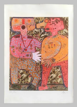 Screenprint Baj - Top secret