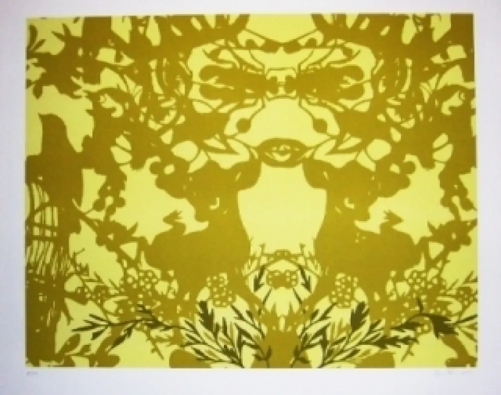 Lithograph Baker - Feuillages 2