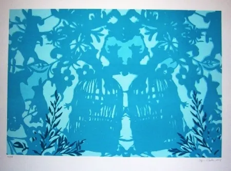 Lithograph Baker - Feuillages 3