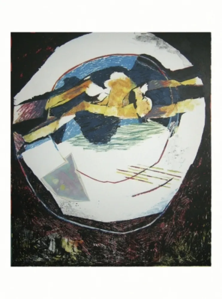 Lithograph Balas - En marge du goût de J. A. Brillat-Savarin IV