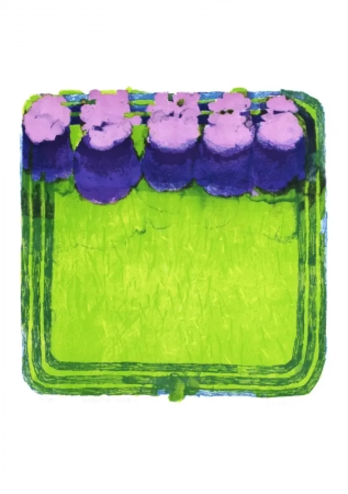 Lithograph Balas - Le sixième enclos