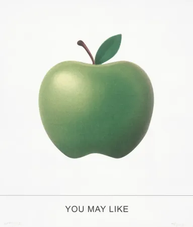 Screenprint Baldessari - Adam wasn't into it