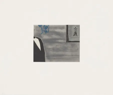 Etching And Aquatint Baldessari - Black Dice 1
