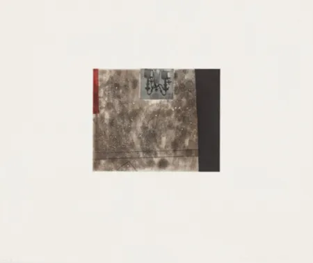 Etching And Aquatint Baldessari - Black Dice 2