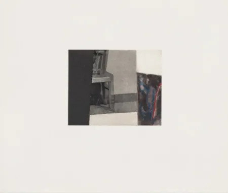 Etching And Aquatint Baldessari - Black Dice 4