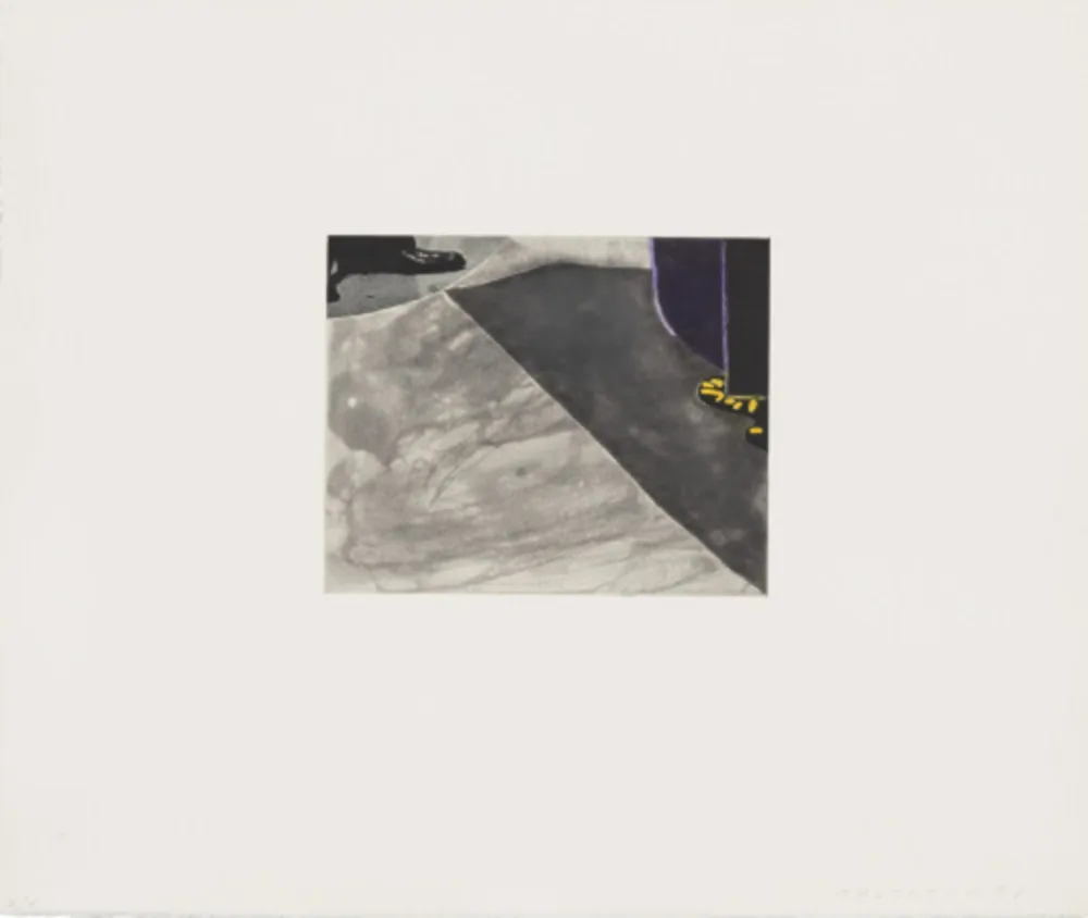 Etching And Aquatint Baldessari - Black Dice 7