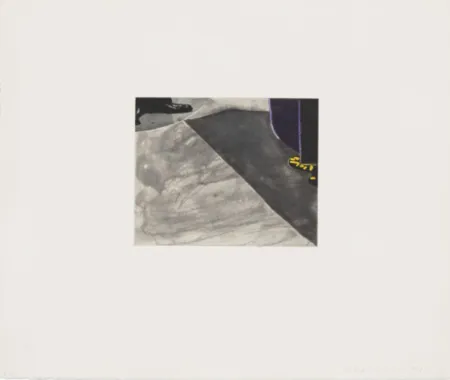 Etching And Aquatint Baldessari - Black Dice 7