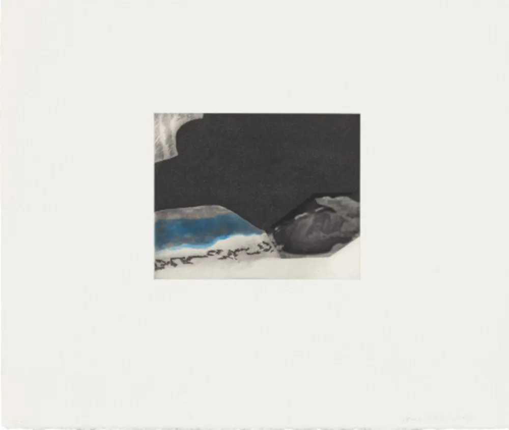 Etching And Aquatint Baldessari - Black Dice 9