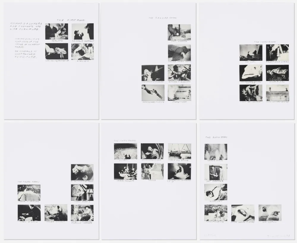 Photography Baldessari - Six Rooms