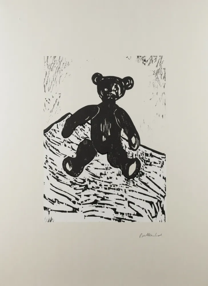 Screenprint Balkenhol - Teddy