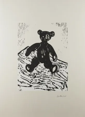 Screenprint Balkenhol - Teddy