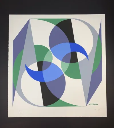 Screenprint Balla - Equilibrio Spaziale