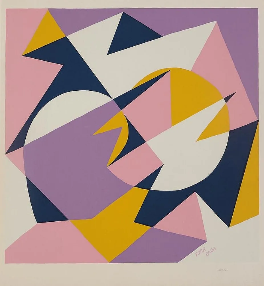 Screenprint Balla - Velocita + Forme Rumore