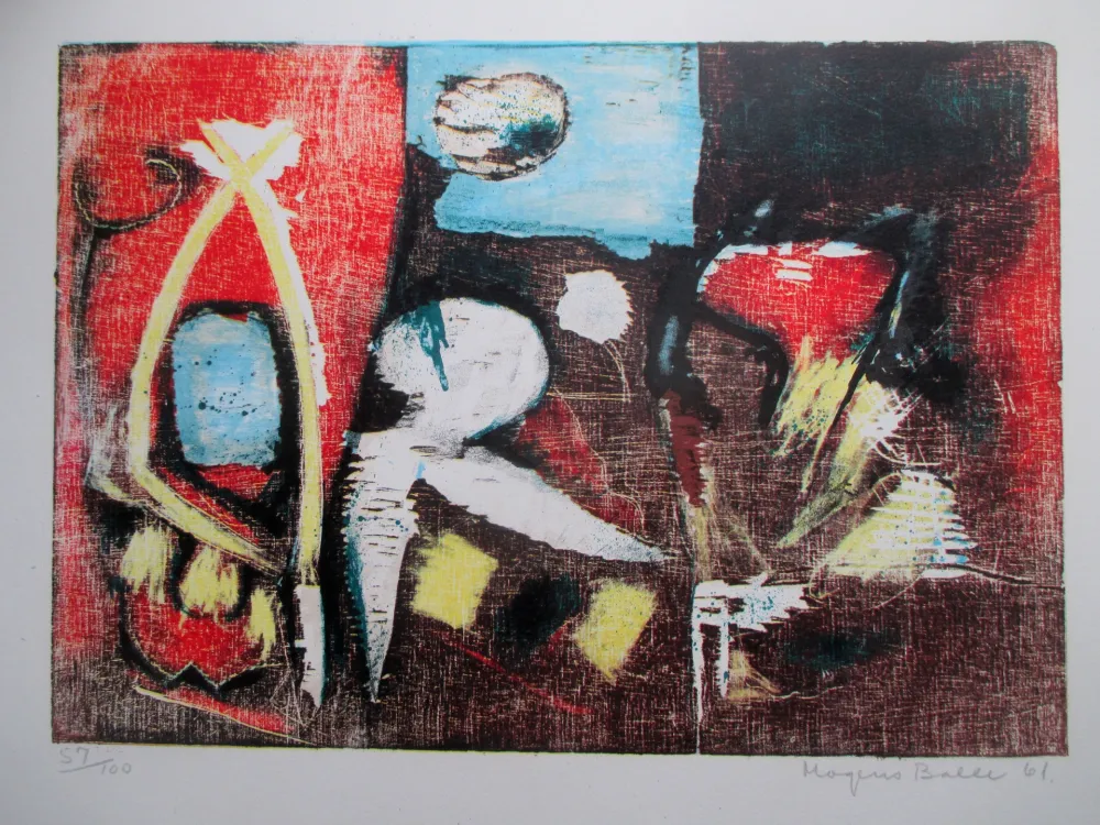 Woodcut Balle - No title