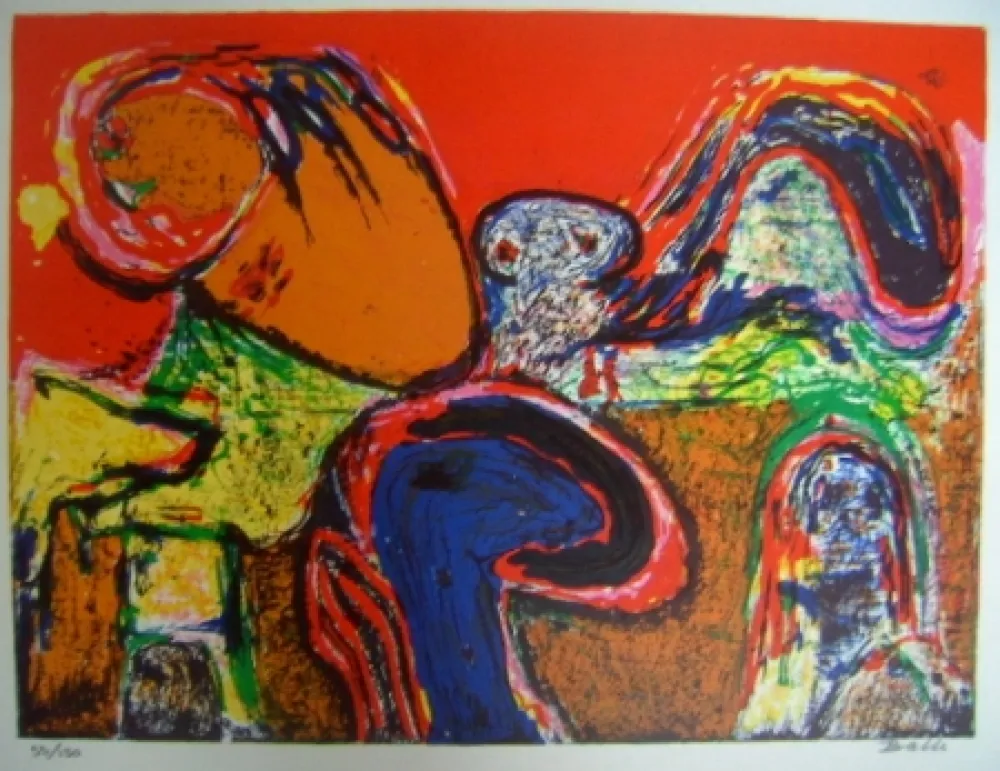 Lithograph Balle - No title