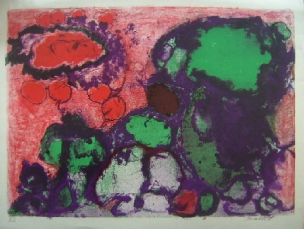 Lithograph Balle - No title