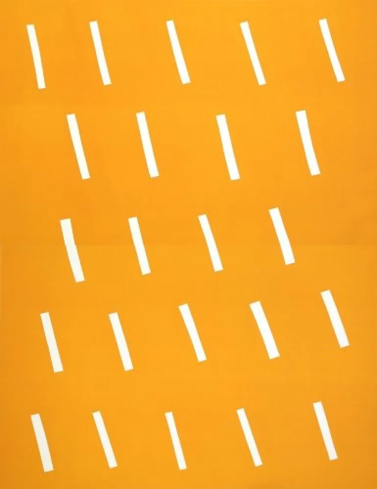 Lithograph Ballester Moreno - Lluvia