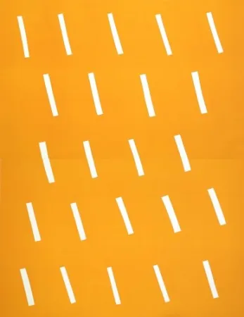 Lithograph Ballester Moreno - Lluvia