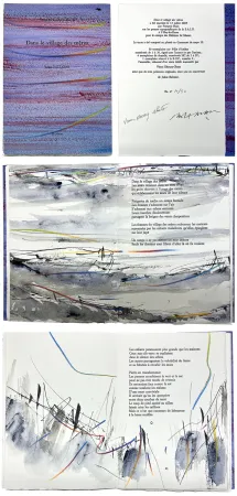 Illustrated Book Baltazar - DANS LE VILLAGE DES MÈRES. Trois peintures originales (2009)