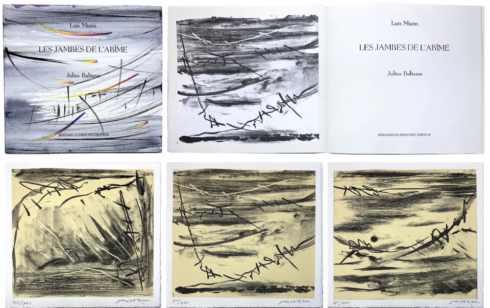 Illustrated Book Baltazar - (Luis Mizón) LES JAMBES DE L'ABÎME (2004)