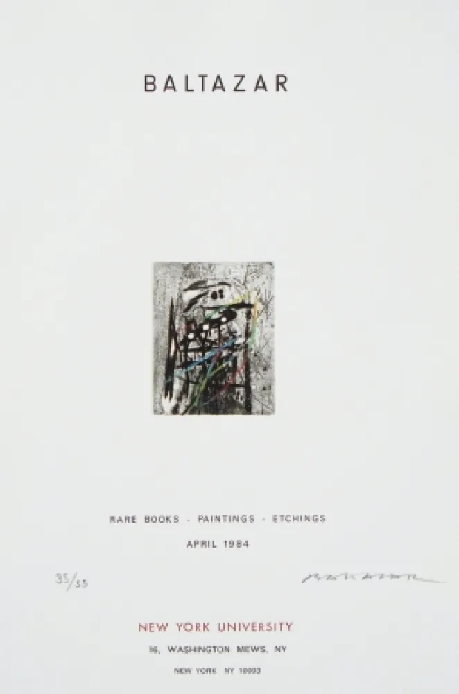 Engraving Baltazar - Sans titre