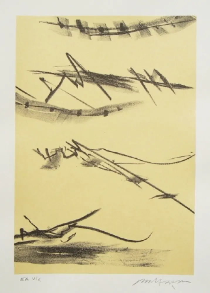 Lithograph Baltazar - Sans titre