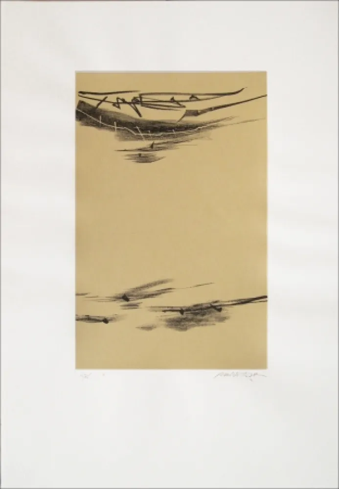Lithograph Baltazar - Signes espaces 10