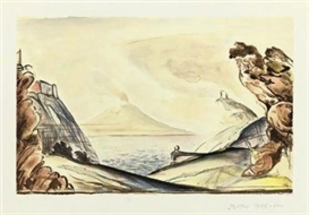 Lithograph Balthus - Les 22 concertos pour piano de Mozart