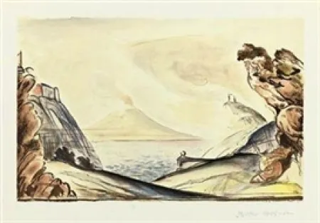 Lithograph Balthus - Les 22 concertos pour piano de Mozart