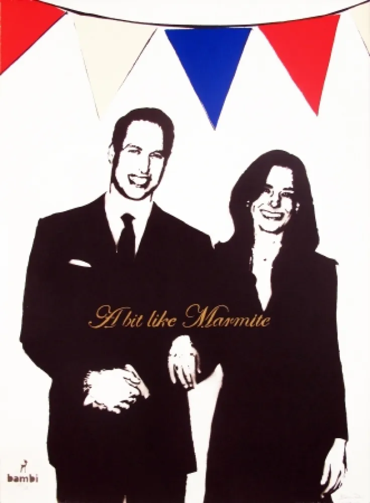 Screenprint Bambi - A Bit Like Marmite