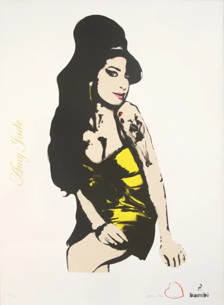Screenprint Bambi - Amy