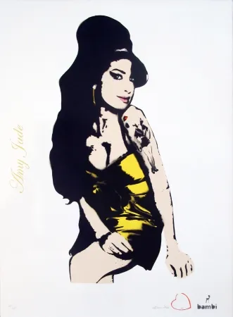 Screenprint Bambi - Amy