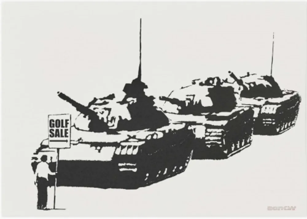 Screenprint Banksy - Golf Sale (Unsigned)