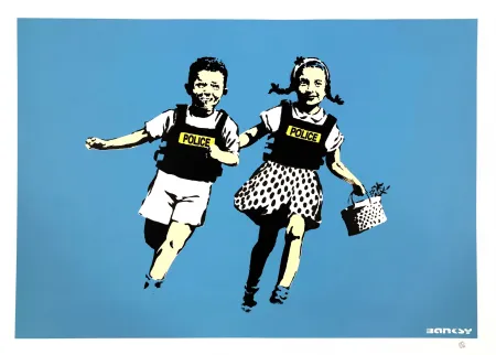 Screenprint Banksy - JACK AND JILL