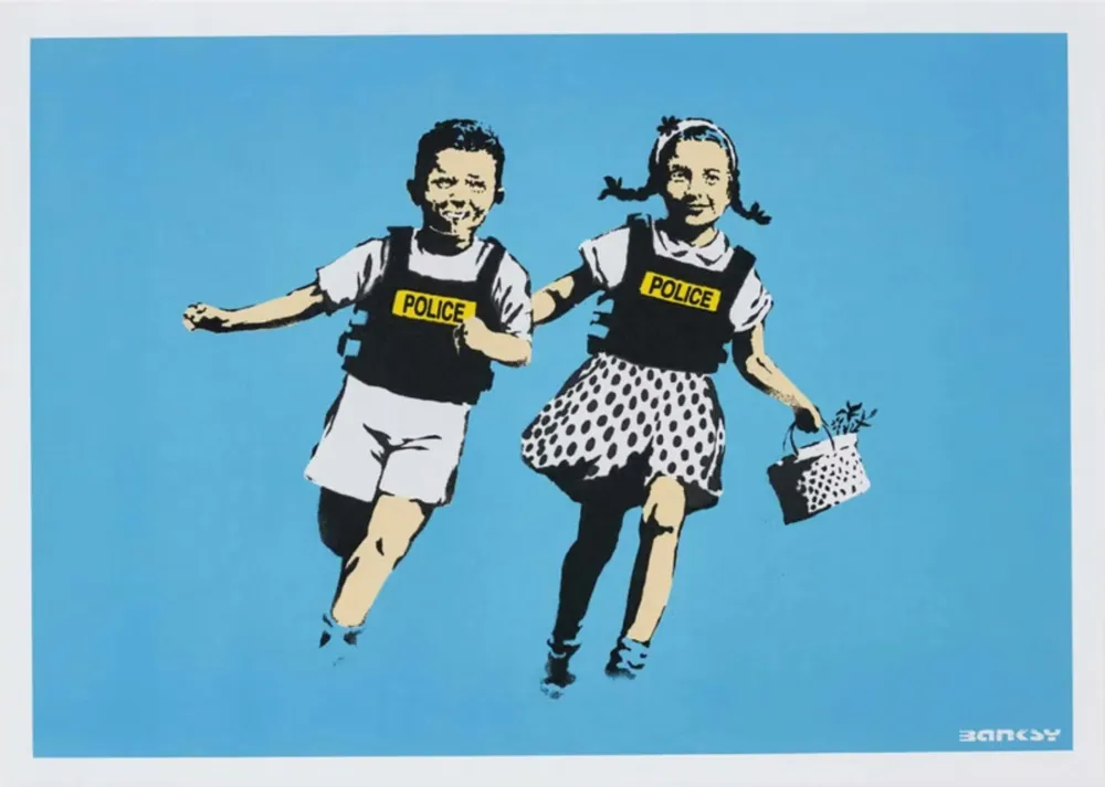 Screenprint Banksy - Jack & Jill (Unsigned)