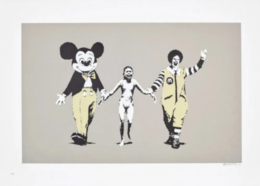 Screenprint Banksy - Napalm