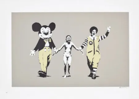 Screenprint Banksy - Napalm
